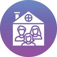 Family Home Vector Icon