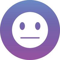 Expressionless Face Vector Icon
