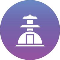 Stupa Vector Icon