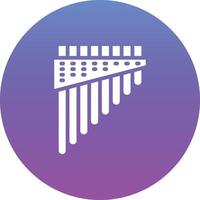 Pan Flute Vector Icon