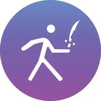 Sword Fighting Vector Icon