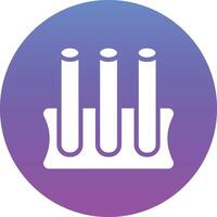 Test Tubes Vector Icon