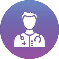 Male Surgeon Vector Icon