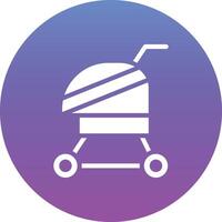 Stroller Vector Icon