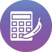 Calorie Calculator Vector Icon