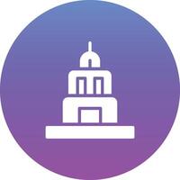 Old Building Vector Icon