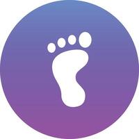 Footprint Vector Icon