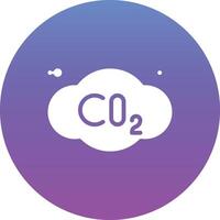 icono de vector de co2