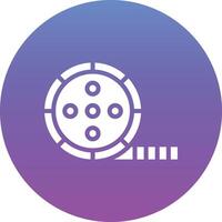 Film Reel Vector Icon