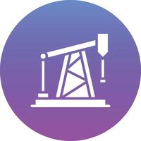 Drilling Oil Vector Icon