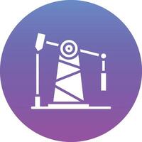 Oil Refinery Vector Icon