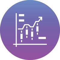 Oil Stock Market Vector Icon