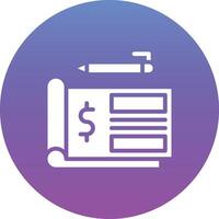 Cheque Vector Icon