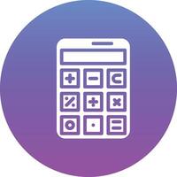 icono de vector de calculadora