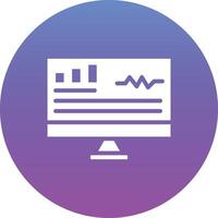Monitoring Vector Icon