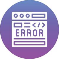 Code Error Vector Icon