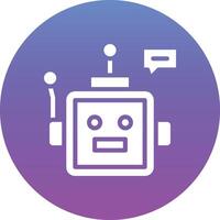 Chat Bot Vector Icon