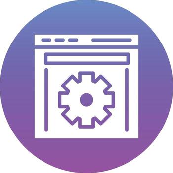 icono de vector de optimización web