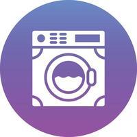 Laundry Machine Vector Icon