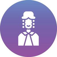 Judge Vector Icon