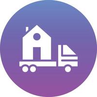 House Relocation Vector Icon