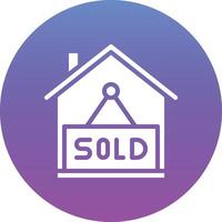 Property Sold Vector Icon