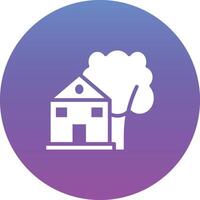 Eco Home Vector Icon