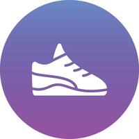 icono de vector de zapatillas