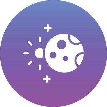 Lunar Eclipse Vector Icon