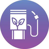 Biofuel Station Vector Icon