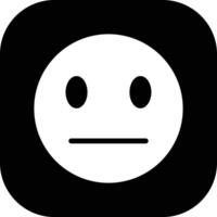 Expressionless Face Vector Icon