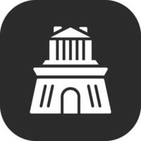 Halicarnassus Mausoleum Vector Icon