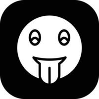 Face with Tongue Vector Icon