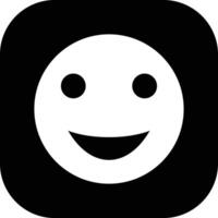 Smiling Face Vector Icon