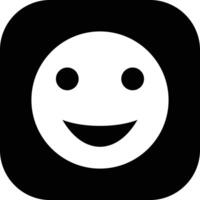 Smiling Face Vector Icon