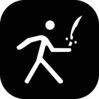 Sword Fighting Vector Icon