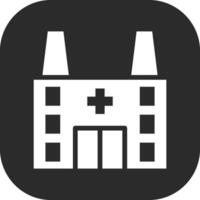 Medicine Factory Vector Icon