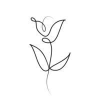 Continuous one line drawing of flying abstract butterfly and Butterfly outline vector illustration.