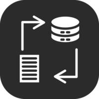 Data Transformation Vector Icon