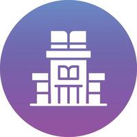 Library Building Vector Icon