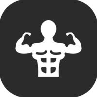 Body Builder Vector Icon