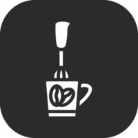 café mezcla vector icono