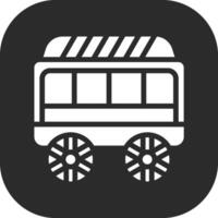 Desert Carriage Vector Icon