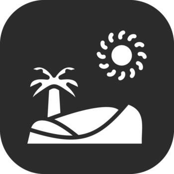 Desert Vector Icon