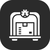 Parcel Weight Vector Icon