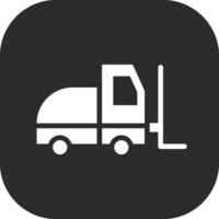 Forklift Vector Icon