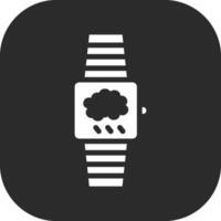 Weather Smartwatch Vector Icon