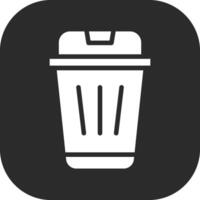 Trash Bin Vector Icon