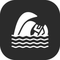 tsunami vector icono