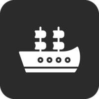 Galleon Vector Icon